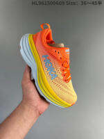 【 รองเท้ากีฬา 】HOKA บาง 8 รุ่นรองเท้าวิ่งปีนเขากลางแจ้งดูดซับแรงกระแทกรองเท้ากีฬาลำลองน้ำหนักเบาพื้นหนาหุ้มต่ำระบายอากาศได้ดีสำหรับผู้ชายและผู้หญิง