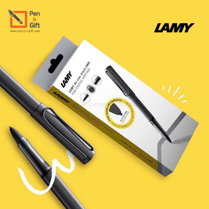 ปากกาดิจิตอล-lamy-al-star-black-emr-digital-stylus-ปากกาดิจิตอลลามี่-ออลสตาร์แบล็ค-อีเอ็มอาร์-for-digital-writing