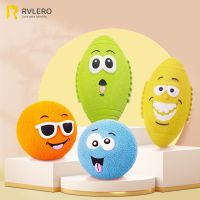 【YF】✺✌☃  New latex vocal toys for pets Dogs are resistant to biting teeth grinding football Bite Resistant Vocal dog toy ball