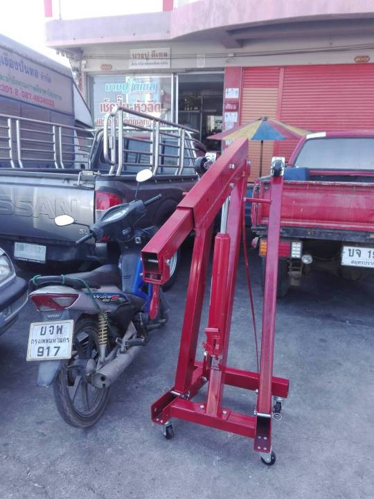 เครนยกเครื่อง-ขนาด-2-ตัน-3-ตัน-ยกอุปกรณ์หนัก-shop-crane-2-ton-3-ton