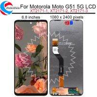 6.8 สำหรับ Motorola Moto G51 5G หน้าจอดิจิตอลสัมผัสหน้าจอ LCD แทนการประกอบสำหรับ Moto G51 XT2171-1 LCD,XT2171-2