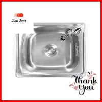 ซิงค์ฝัง 1หลุม TECNOSTAR 10500 สเตนเลสBUILT-IN SINK TECNOSTAR 10500 1B STAINLESS STEEL **ลดราคาจัดหนัก **