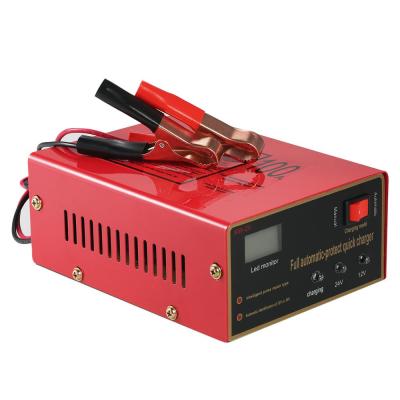 12V/24V Intelligent Automatic LED Charger Pulse Repair Type Maintainer for Lead Acid Battery and Lithium Battery 140W AC220V