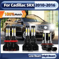 60000LM ไฟหน้ารถ Canbus 360W H11ไฟตัดหมอกเทอร์โบไฟรถแอลอีดี9005 HB3สำหรับรุ่น Cadillac SRX 2010-2012 2013 2014 2016 2015