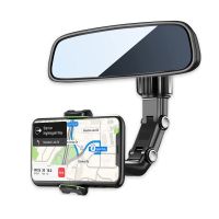 ♂✣►  Rearview Mirror Phone Holder for Car 360° Rotating Phone Mount GPS Holder Universal Car Phone Holder for All Smartphones