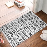 【cw】 Ancient Egypt Egyptian Bedroom Hieroglyphic Designs Doormat Room Outdoor Rug ！