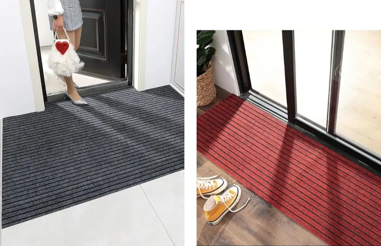 Large Long Thin Doormat for Mall Entrance Door Outdoor Indoor