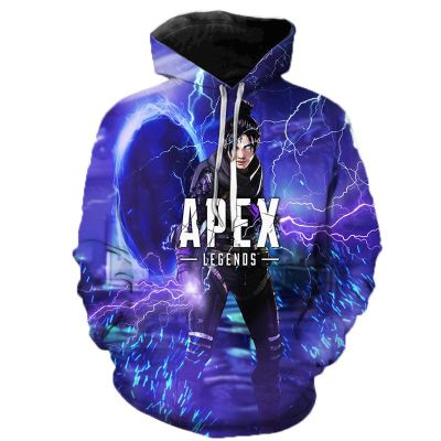 2023 ใหม่ล่าสุด 3D พิมพ์เกม Apex Legends Hoodies เสื้อผู้ชายผู้หญิง Hoody เกมแขนยาวฤดูใบไม้ร่วงฤดูหนาว Plus ขนาด Hoodies