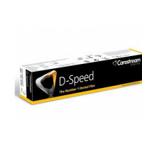 ใหม่ Original ทันตกรรม intraoral D-Speed X-ray ฟิล์ม Ds-58ขนาด2 carestream intraoral radiographic filme perialical E-Speed 150us