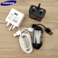 【พร้อมในสต๊อก】 A11 A12 Samsung Galaxy ของแท้9V1.67A A71 M12 A52s S8 S10 S9บวก S10e ที่ชาร์จความเร็วสูงสายเคเบิลชนิด C 1.2/1.5M แบบ UK A51