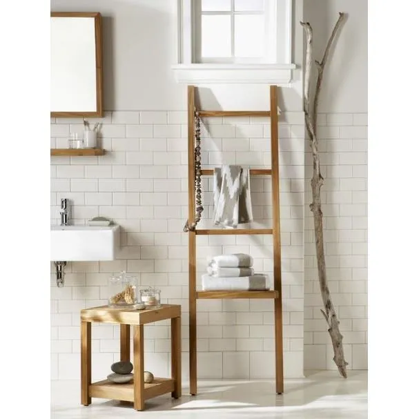 Decorative TOWEL LADDER RACK TOWEL RACK WOODEN Lazada PH