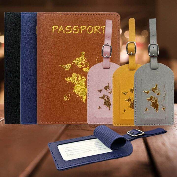 SELENAAL Airplane Checkin Colorful Passport Card Case Baggage Boarding