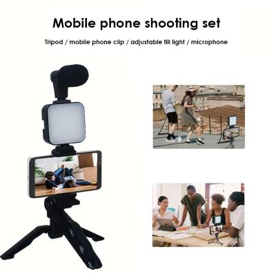 LED Beauty Leg Pocket Fill Light Mobile Phone Live Desktop Square Light Handheld Mini Portable Photography Conference Light Phone Camera Flash Lights