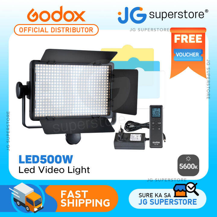 Godox LED500W 5600K Daylight LED Video Light With On-Board Control With ...