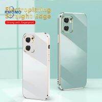 เคสมือถือ TPU ป้องกันรอย สำหรับ OPPO A17 A17k A16 A15 A15s A9 2020 A5 A5s A3s A12 A12e 6D จัตุรัสหรูหรา เคสโทรศัพท์เคลือบด้วยไฟฟ้า เคสหลังใส ท์ซิลิโคน