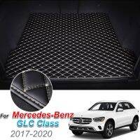 เสื่อท้ายรถหนังสำหรับ Mercedes-Benz รุ่น GLC 2017-2021แผ่นปูพื้นท้ายรถถาดพรมอุปกรณ์ไลเนอร์กระบะตามสั่ง