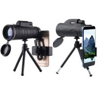 ZZOOI High Definition Monocular Telescope Long Range Professional Zoom Hunting Spyglass Outdoor Camping Bird Watching Telescopio