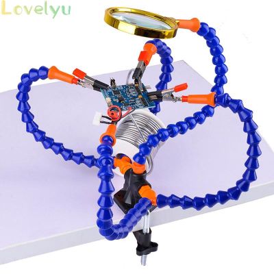 Useful Clamp Base Vise Clip Electronic 5 Claws Multifuctional Welding Station Aux Arms Helping Soldering Holder tool