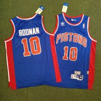 เสื้อบาส NBA Swingman งานปักDetroit Pistons / 10 Rodman