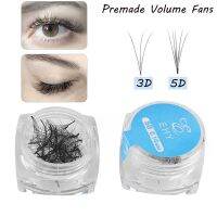 【COD】SKONHED 80 พัดลม / กล่องรัสเซีย Premade Volume Fan Lashes 3D 5D Mink ขนตา