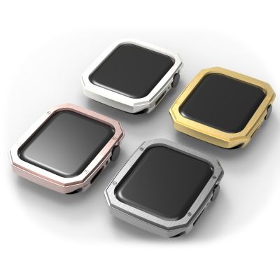 Hard PC Case for Apple Watch Ultra Series 8 7 49mm 41mm 45mm Cover Plating Plastic for iWatch 6 SE 5 4 40mm 44mm Protective Case Nails  Screws Fastene