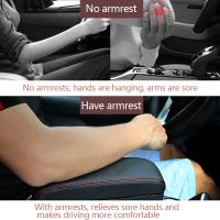 Universal car armrest adjustable Interior auto seat gap organizer Central elbow support arm rest