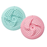 2pcs Kitchen Utensil Home Washbasin Anti Clogging Sink Filter Durable Silicone Replacement Parts Bathtub Easy To Install For Shower Drain Bathroom Accessories Hair Catcher