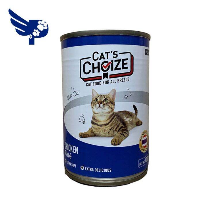 Cat's Choize 400g Chicken Flavor Cat Food for All Breeds Canned Wet Food for Adult Cats