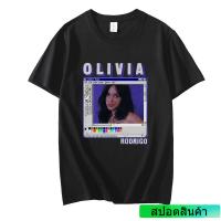 ราคาไม่แพง!! Olivia Rodrigo Vintage เสื้อยืด Hip Hop เสื้อยืดฤดูร้อนแขนสั้นผู้ชายเสื้อผ้าลำลองผู้หญิง Cool Tops Tee S-3X  52E0