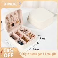 【XTWLKJ】 กล่องจัดเก็บเครื่องประดับแบบพกพาสำหรับจัดแสดงต่างหูกล่องจัดระเบียบ