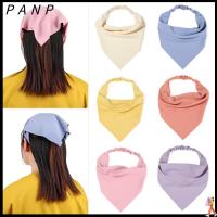 PANP ผ้าพันคอผมสามเหลี่ยมแถบคาดศรีษะยืดได้น่ารักที่คาดผมผ้าคาดผม Headwrap