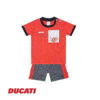 Ducati BABY BOY เสื้อยืด แขนสั้น และชุดเบอร์มูดา สําหรับเด็ก813440-816389 vr