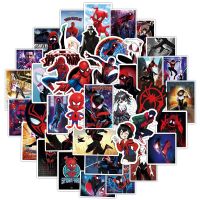 [Hagoya Stationery Stor] 10/30/52ชิ้น Spider Man: Into The Spider Verse สติกเกอร์กันน้ำการ์ตูน Decal สำหรับแล็ปท็อปสเก็ตบอร์ดโทรศัพท์ Cool Kid สติกเกอร์