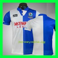 Retro 1994-1995 Blackburn Rovers Home Soccer Jersey Shirt 94 95 Blackburn Rovers Retro Football T Shirts Size S M L XL 2XL