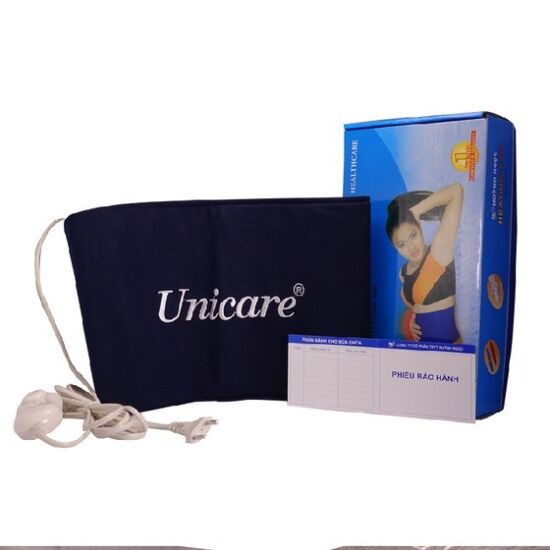 Đai quấn nóng chườm điện giảm mỡ bụng heating pad unicare huỳnh ngọc - ảnh sản phẩm 4