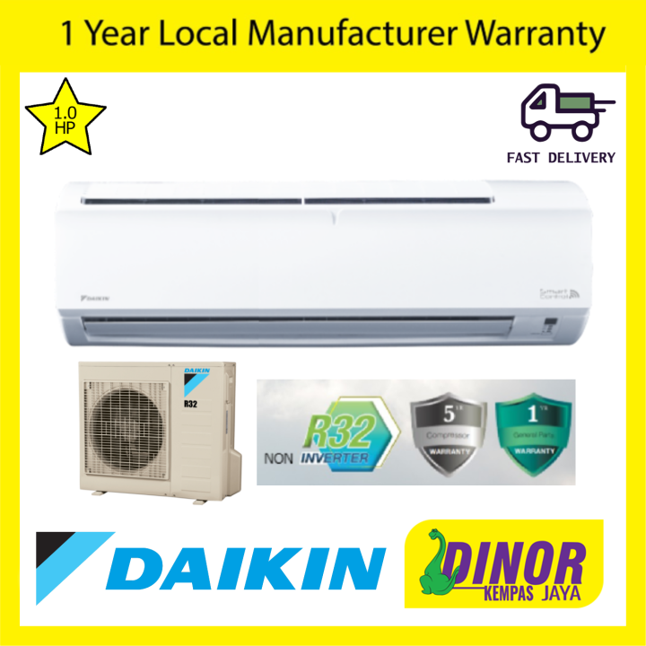 daikin aircond 1hp inverter