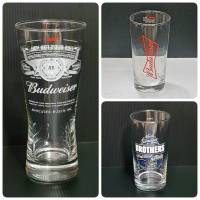 แก้วเบียร์ BUDWEISER/BROTHERS แท้ 100%