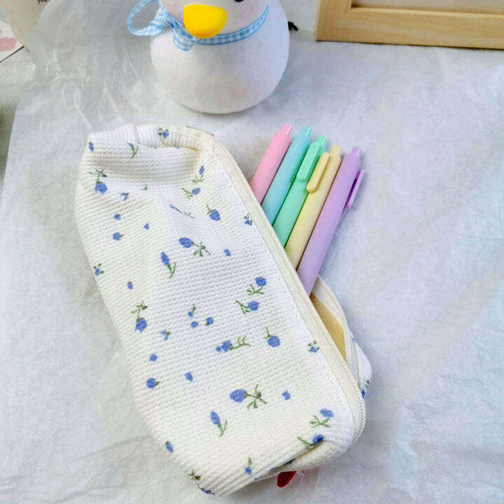 supplies-stationery-bags-simple-storage-cute-cases-pencil-small-flowers