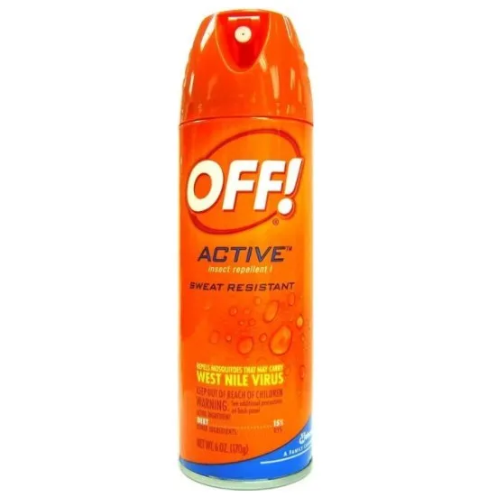 ♖OFF SPRAY สเปรย์กำจัดยุง ออฟอันเซ็นต์ (Off INSECT) 6 ออนซ์ (05484)♠
