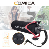 Comica CVM-V30 LITE Video Microphone Cardioid Recording Mic for Canon for Nikon DSLR Camera for iPhone Smartphone Shooting Vlog