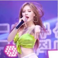 งานแซ่บๆแบบ HyunA ผ้าซาตินญี่ปุ่นอย่างดี