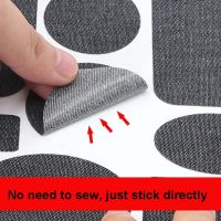 hotx【DT】 Self-adhesive Denim Patches for Clothing Repair Appliques Jeans Pants Knee Stickers Elbow Badge Fabrics