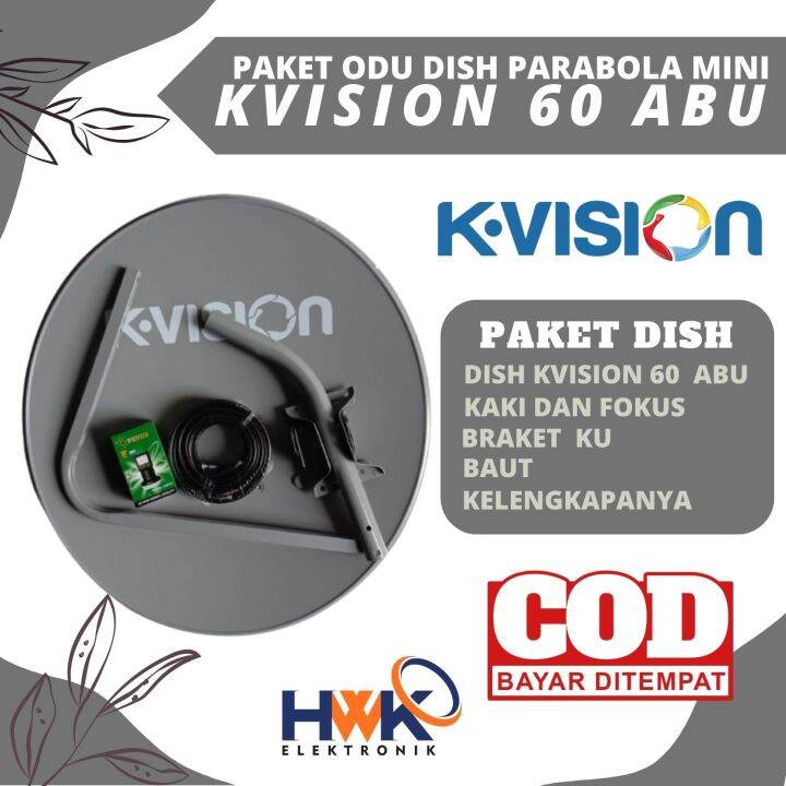 Dish Parabola Mini Ku Band Cm Beserta Perlengkapannya Bonus Lnb Dan Kabel Lazada Indonesia