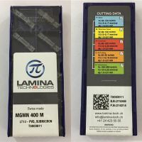 MGMN400-M LT10 เม็ดมีดคาร์ไบด์ LAMINA ดั้งเดิม 100% พร้อมคุณภาพดีที่สุด 10 ชิ้น / ล็อตจัดส่งฟรี