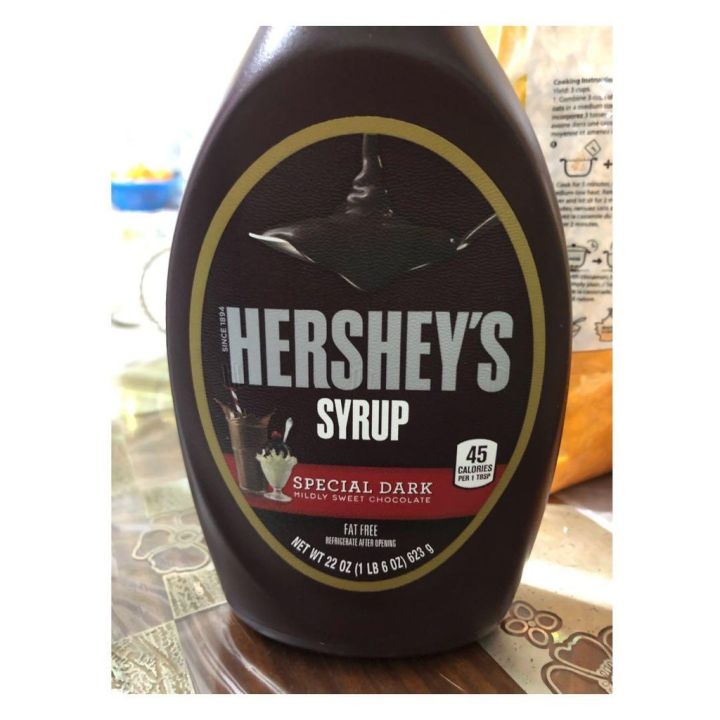 Hersheys Special Dark Chocolate Syrup 22 Oz Lazada Ph
