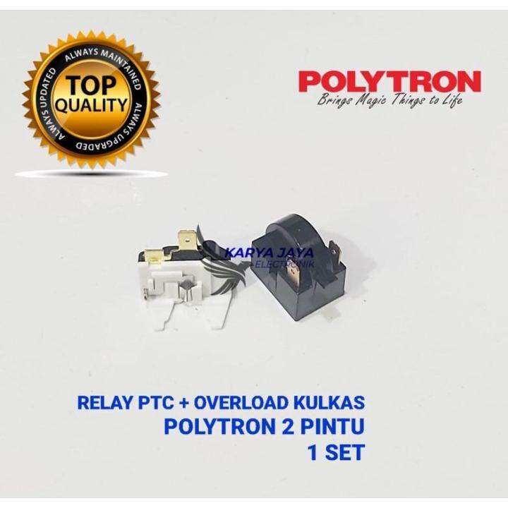 Relay Ptc Overload Kulkas Polytron Pintu Lazada Indonesia