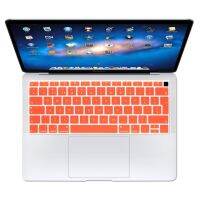 【☸2023 New☸】 g8lumg สำหรับ Macbook Air 13 A1932ด้วยการสัมผัส Id Lapkeyboard ซิลิโคนฝาครอบแป้นพิมพ์ภาษาอังกฤษยูโร