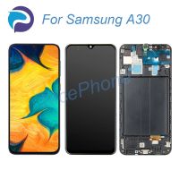 เหมาะสำหรับ Samsung A30หน้าจอ LCD + แสดงการกำหนดตำแหน่งการสัมผัส2340*1080 SM-A305F /Fn/g/gn/yn/o/n/gt เหมาะสำหรับ Samsung A30หน้าจอ LCD จอสำรอง