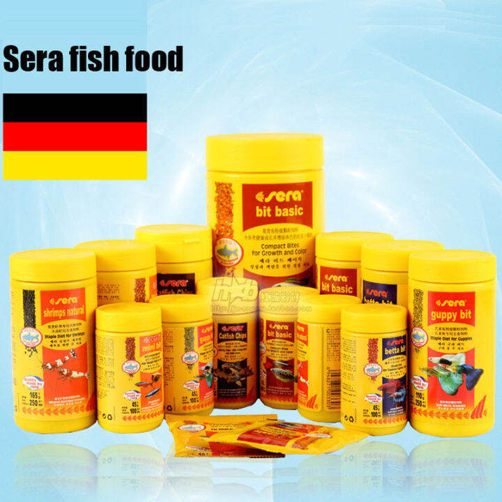 Sera Fish food All Kinds for mini baby fish shrimp cichild discus betta