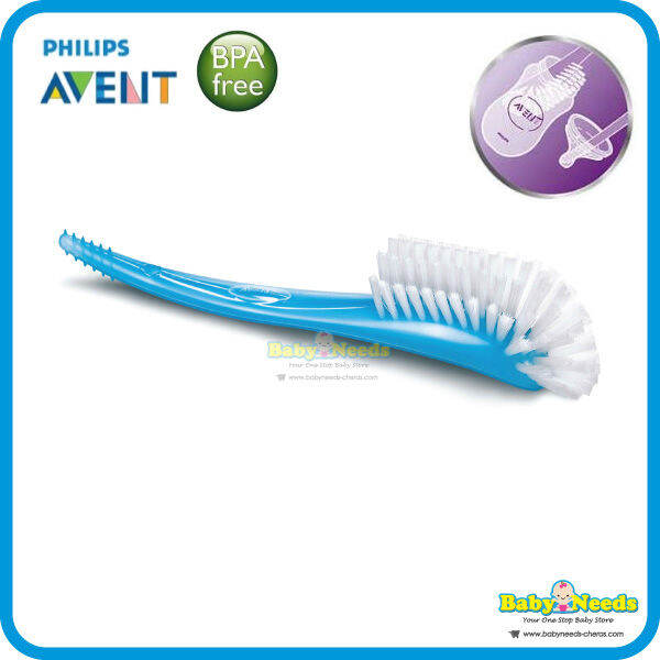 Avent Bottle and Teat Brush - Blue main image 1